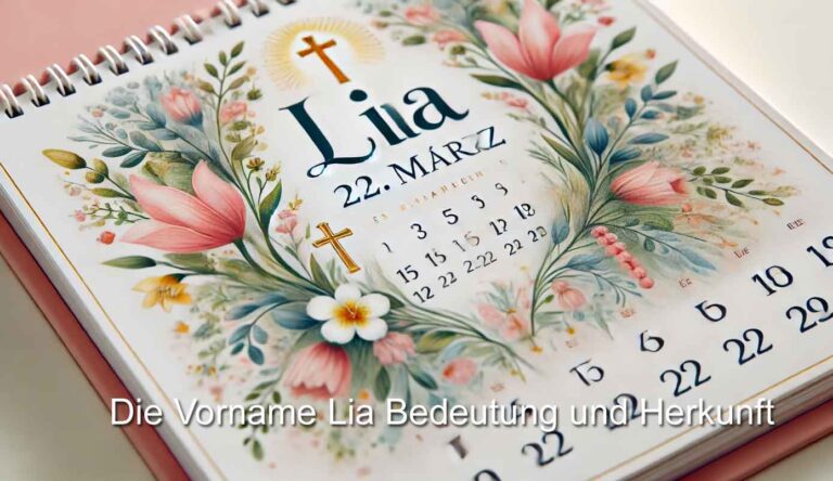 Vorname Lia: Bedeutung, Herkunft und Namenstag