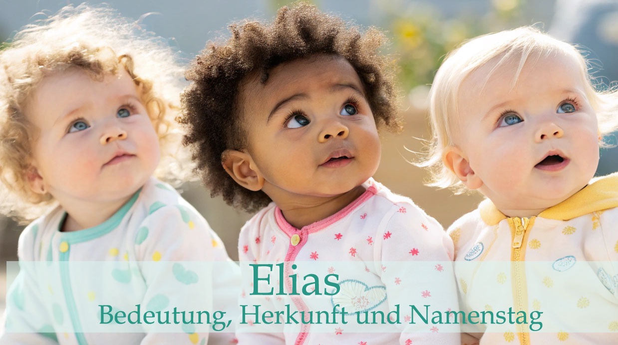 Der Vorname Elias: Bedeutung, Namenstag und Herkunft