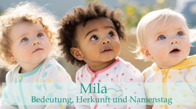 Der Vorname Mila: Bedeutung, Namenstag und Herkunft